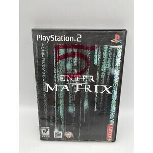 Enter the Matrix (PlayStation 2, 2003)Tested Working No Manual